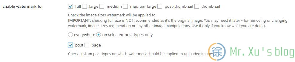 image watermark指定类型图片加水印